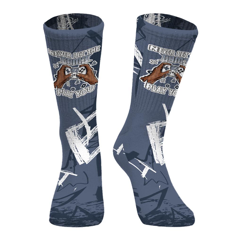 Sock To Match Low Diffused Blue 11s - PlayGame Human Messyz