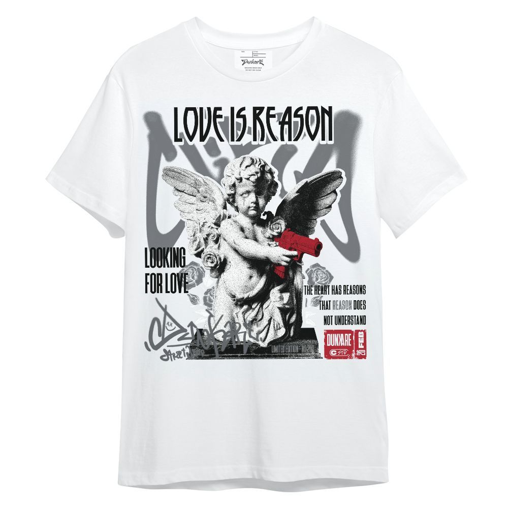 Shirt To Match Retro Fire Red 9s - Love Is Reason Unisex Shirt