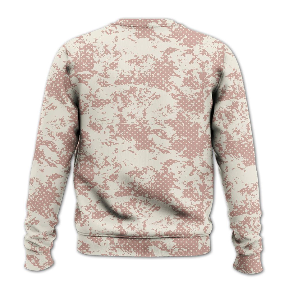 Sweatshirt To Match Air Force Low 1 Arctic Orange - Show Me The Money Retro All Over Print