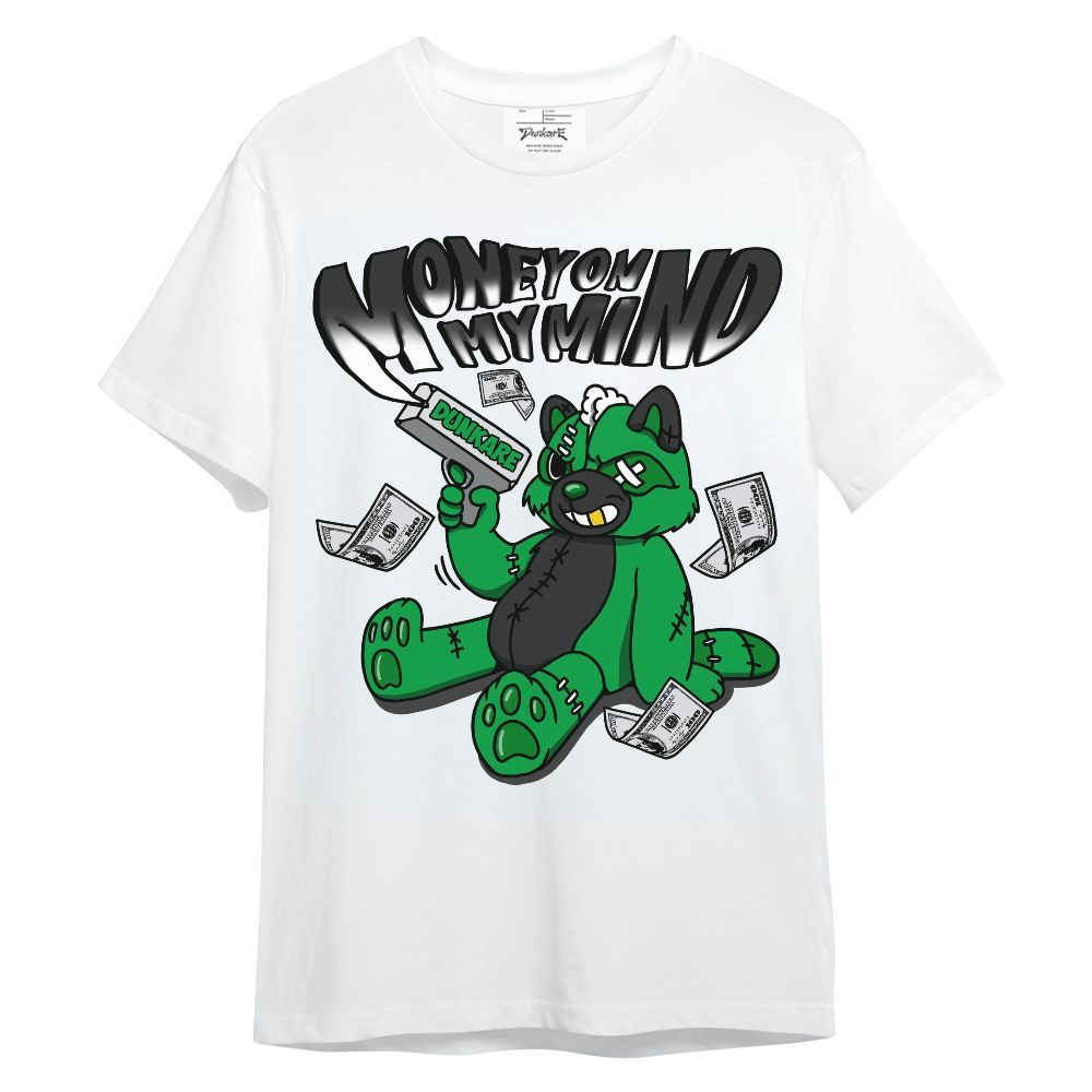 Shirt To Match Low Lucky Green 1s - Money On My Mind Raccoon Unisex Shirt