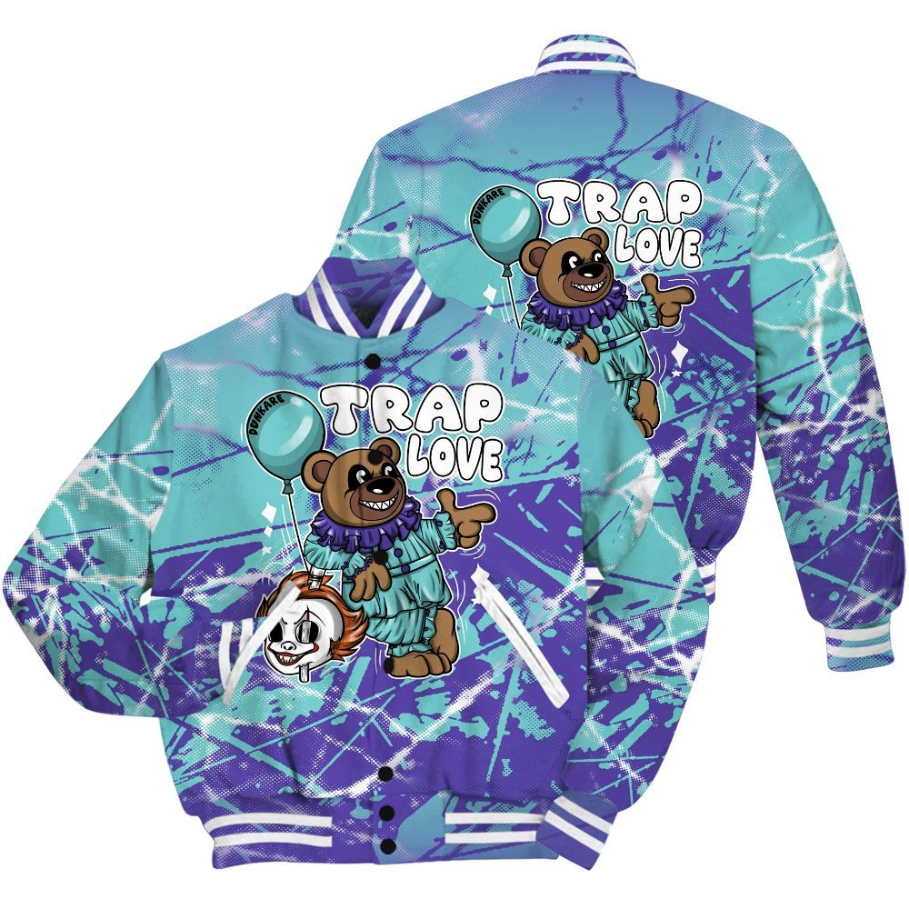 Varsity Jacket To Match Low Hornets 1s Shirt - Trap Loves Bear Profound All Over Print
