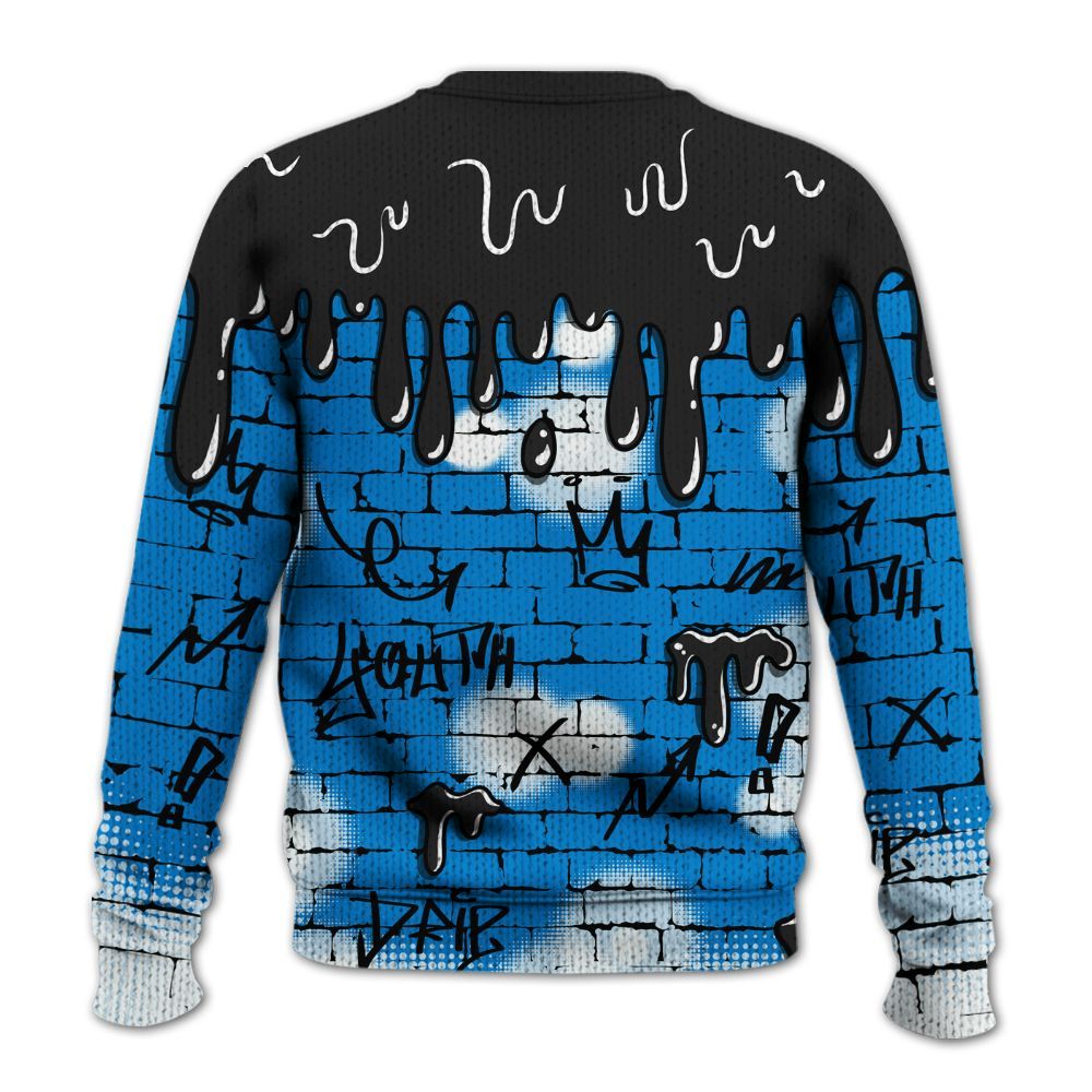 Sweater To Match High OG FragmentxULA White Black 1s - Been Different Graphic