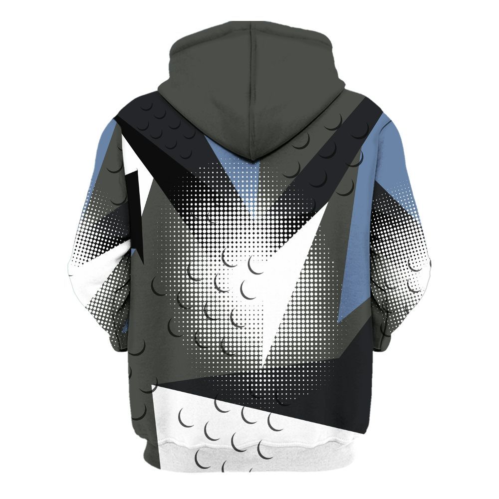 Hoodie To Match Mid Space Jam 1s - Poly Custom Name Number 23 5s All Over Print