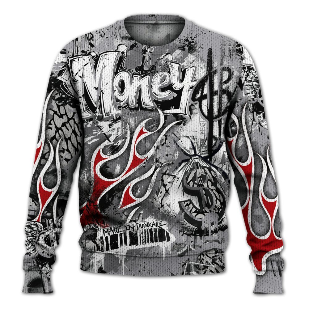 Knitted Sweater To Match Cement Grey 3s - The Best Money