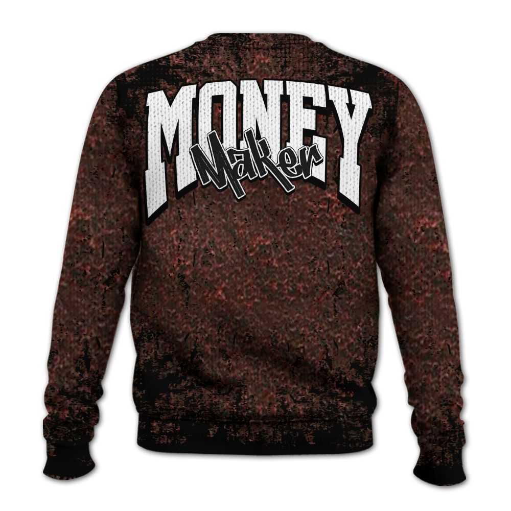 Knitted Sweater To Match Air Force 1 Low Halloween Skull 2024 - Move In Silence Money Street Retro