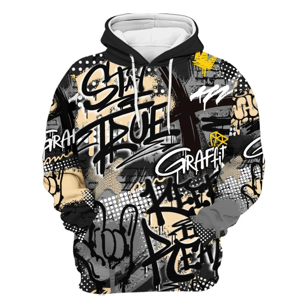 Hoodie To Match Kobe 9 EM Mambacita - True It Real Graffiti Streetwear All Over Print
