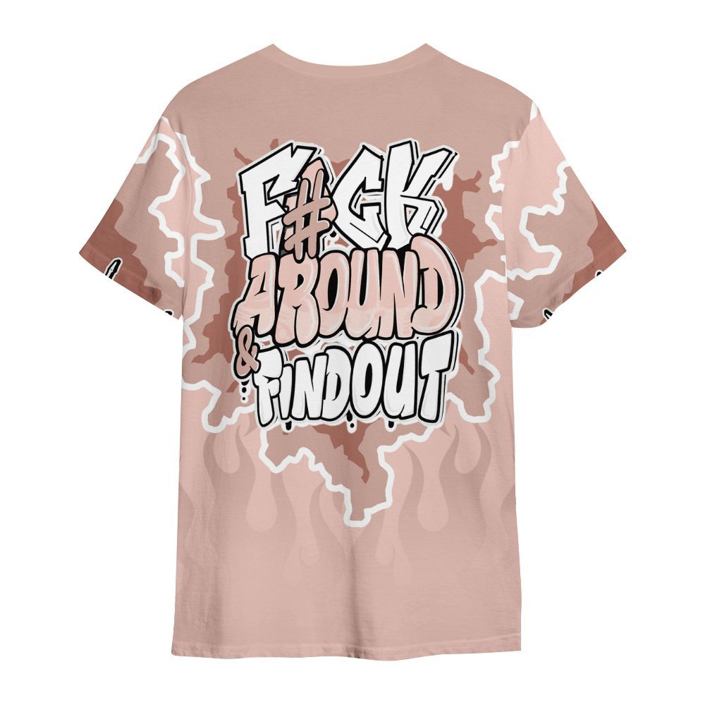 Shirt To Match Low Legend Pink 11s - F Around Find Out Graphic Trapped All Over Print