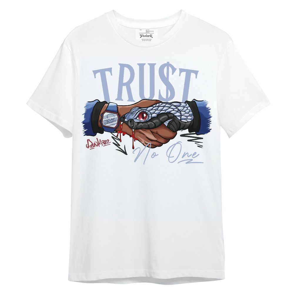 Shirt To Match Black Metallic 5s - Snake Trust No One Unisex Shirt