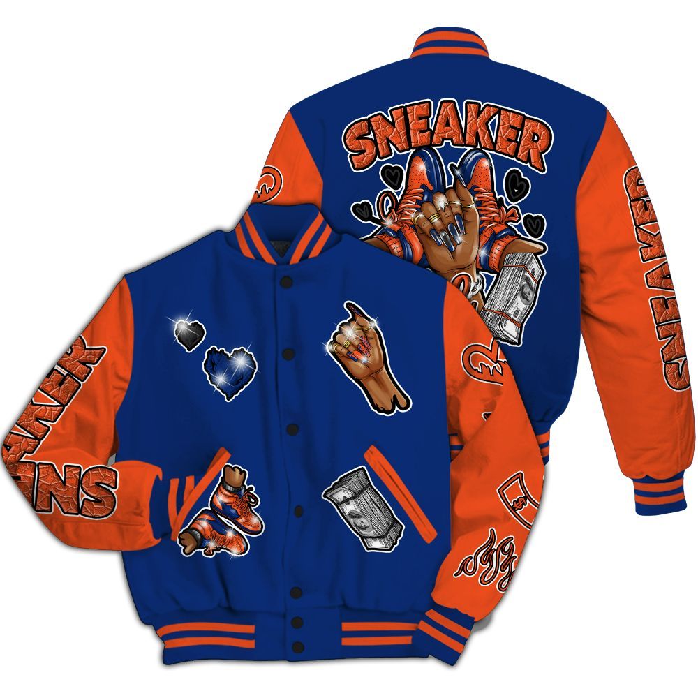 Varsity Jacket To Match Suede GS League - Sneakerz Girlz All Over Print