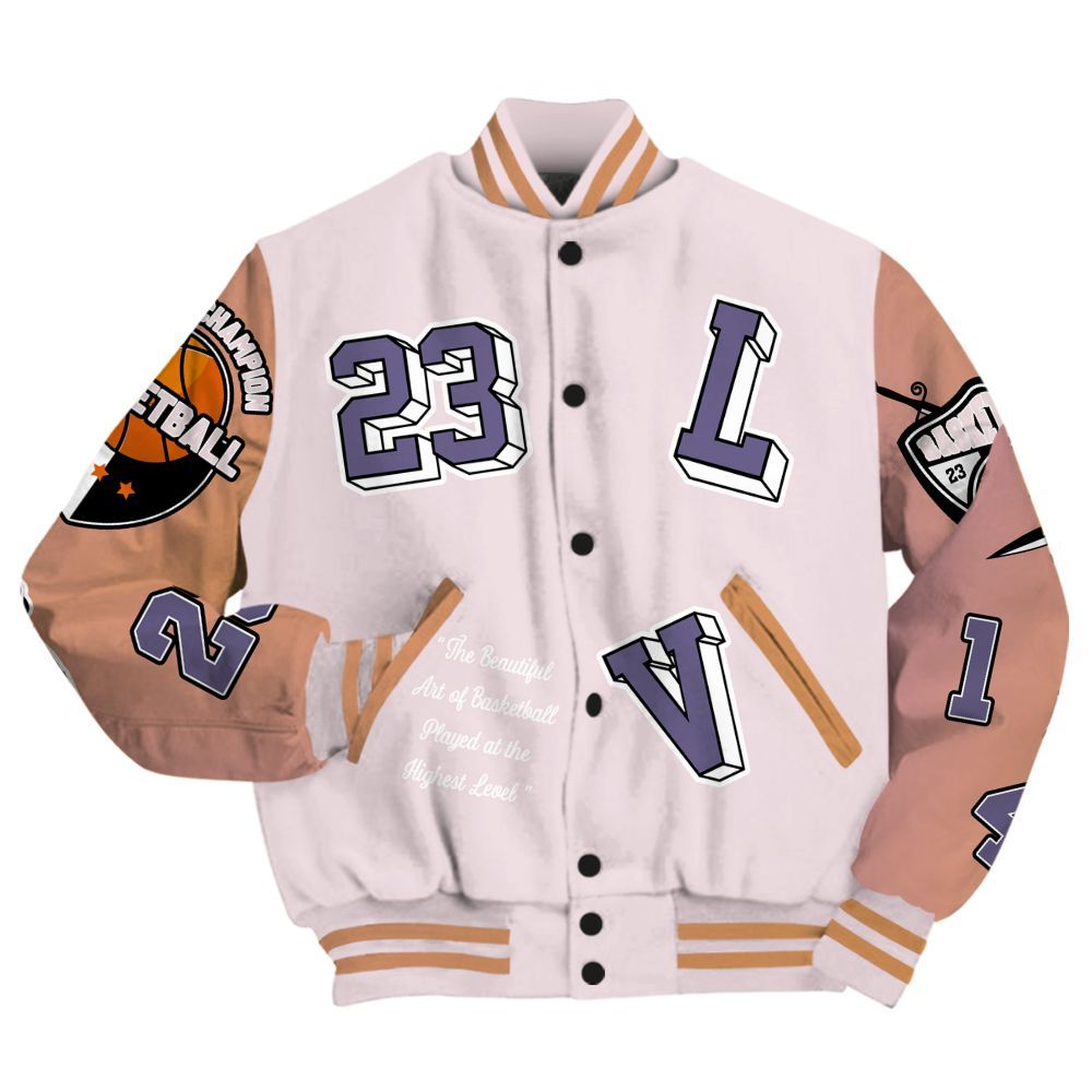 Varsity Jacket To Match Book Sunrise 1s - The GOAT Got Em Streetwear All Over Print
