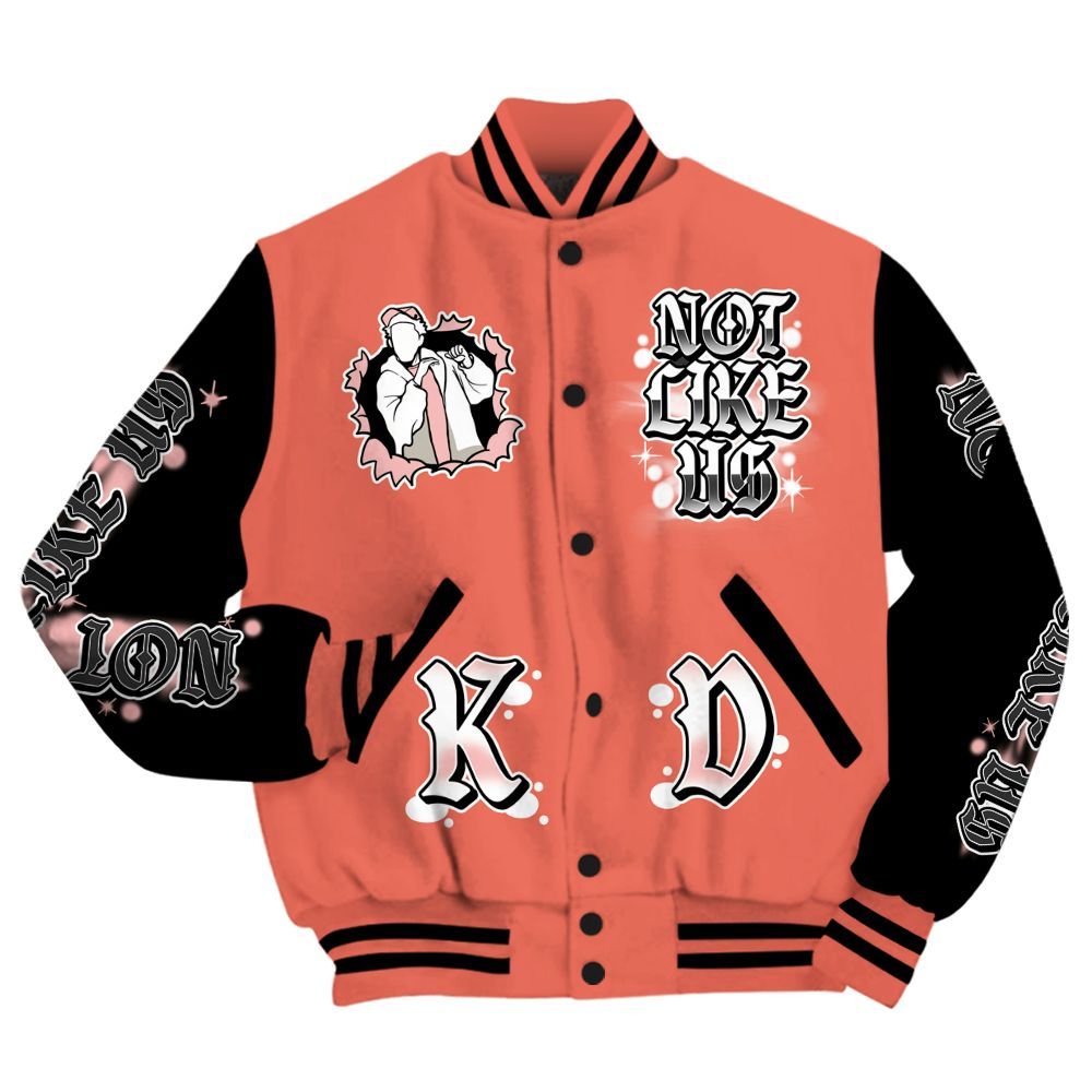Varsity Jacket To Match Low OG PSG 1s - None Like Us Graphic All Over Print