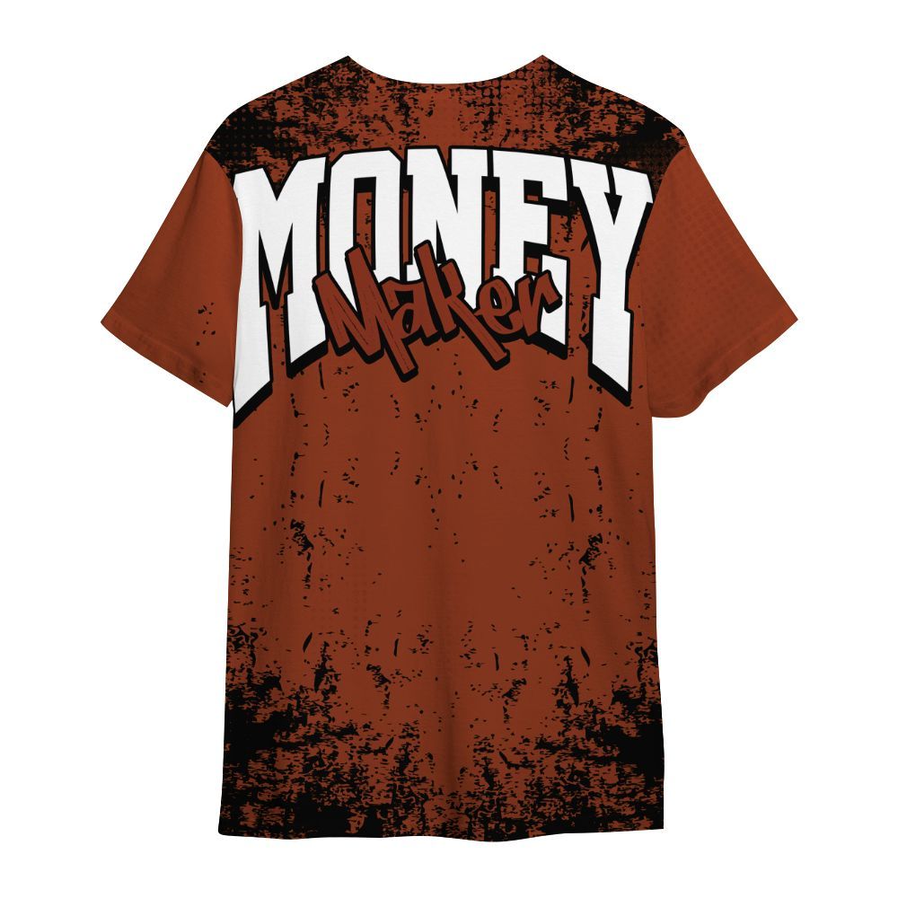Shirt To Match Retro Eastside Golf 12s - Move In Silence Money Street Retro All Over Print