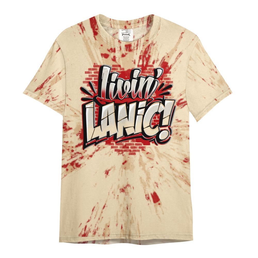 Shirt To Match Dunk Low Strawberry Waffle - Living Large Graphic Luxury All Over Print