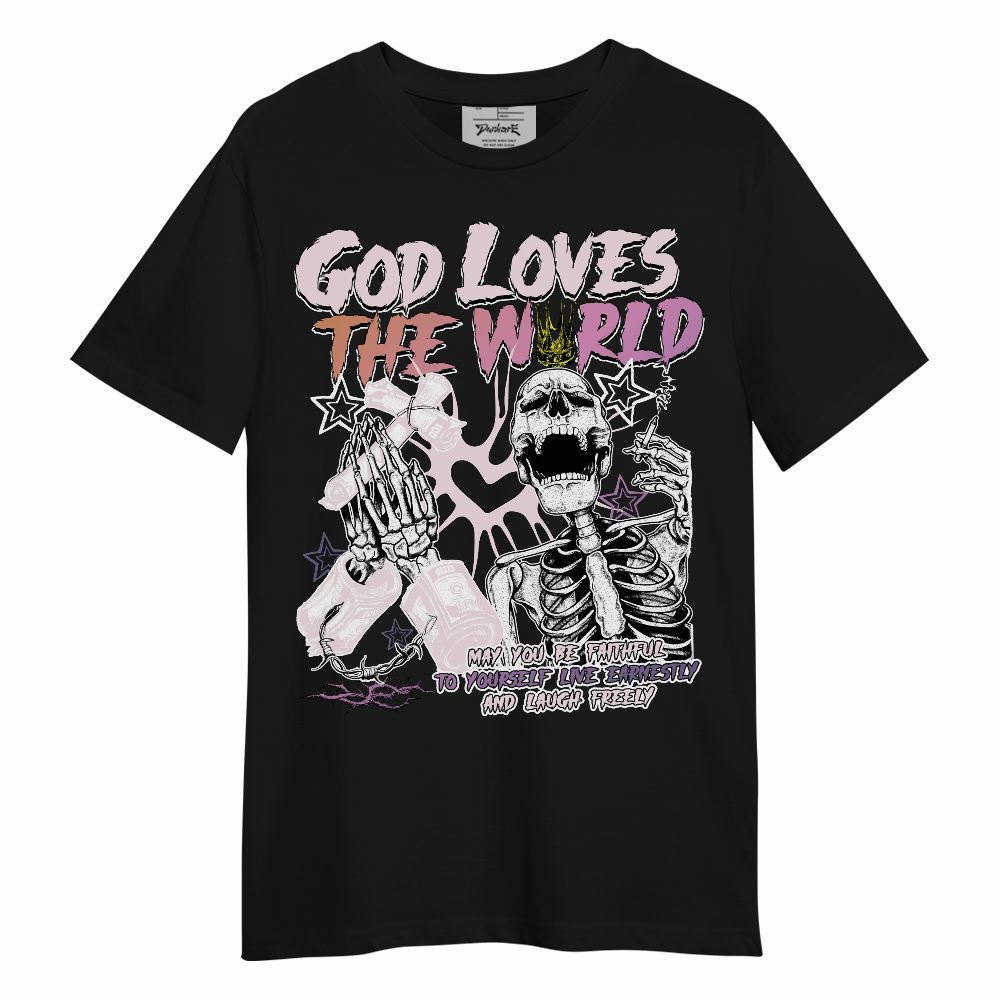 Shirt To Match Book Sunrise 1s - God Loves The World Unisex Shirt