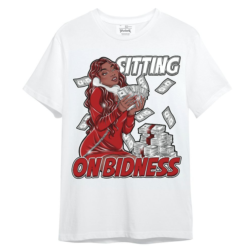 Shirt To Match Red Taxi 12s - Bidness Unique Unisex Shirt