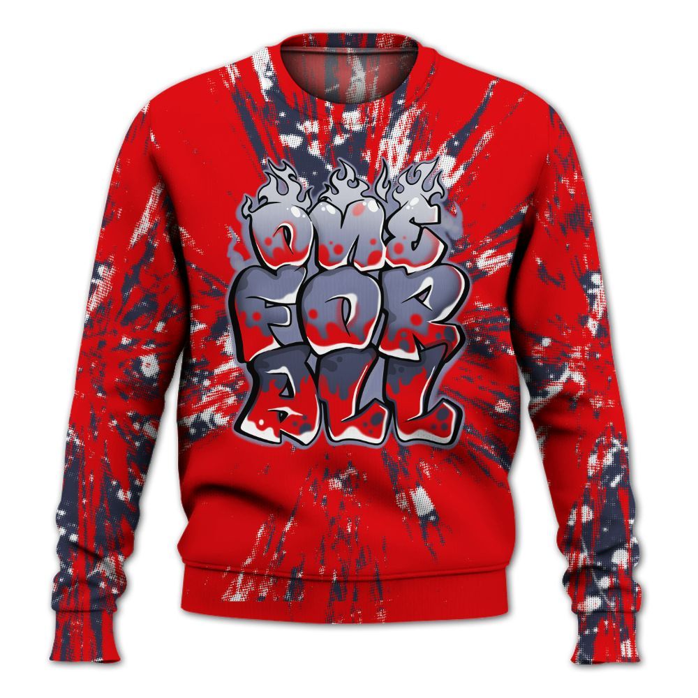 Sweatshirt To Match Low OG Howard Bison 1s - Ones For All Graphic Luxury All Over Print