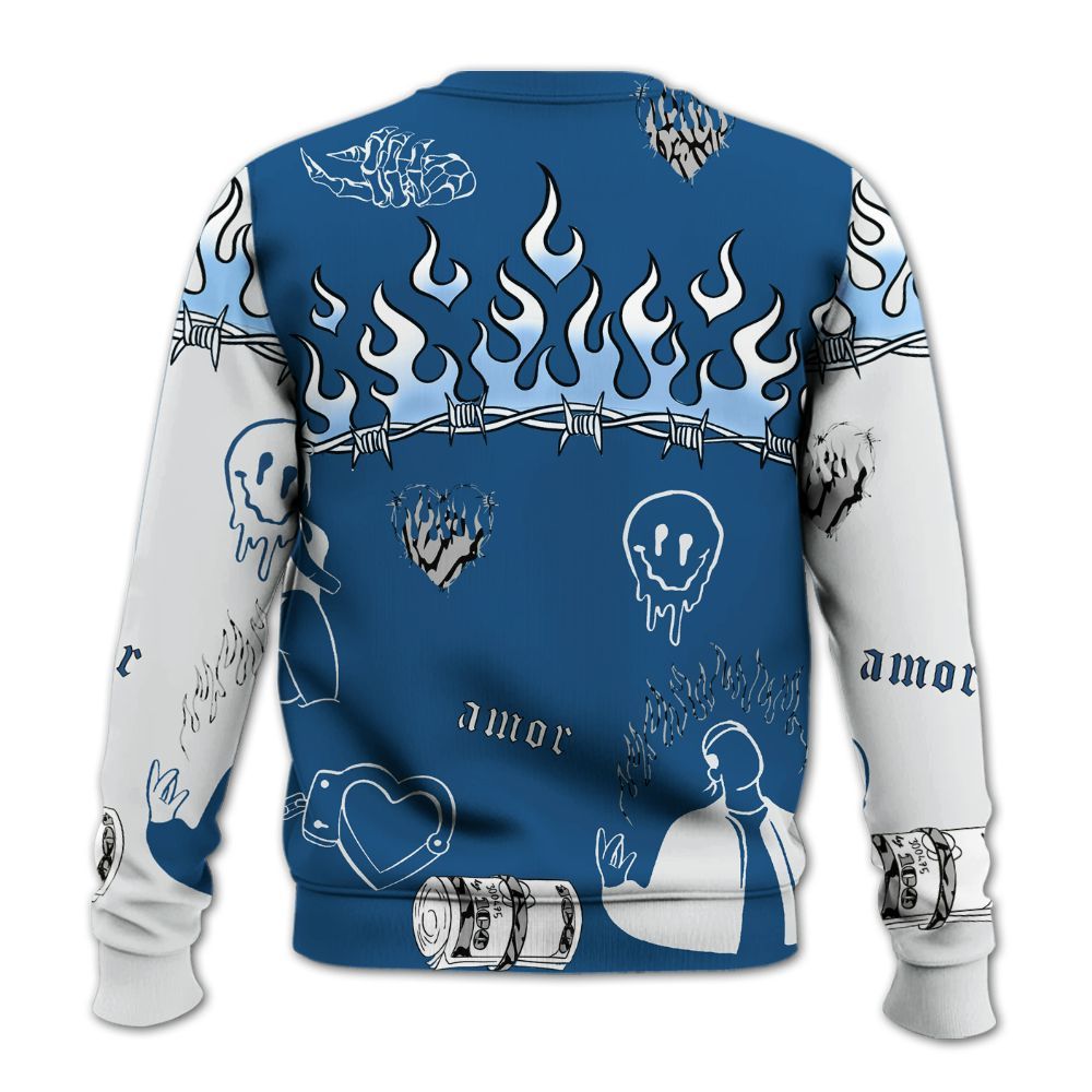 Sweatshirt To Match Wizards 3s - Snake Trust No One All Over Print