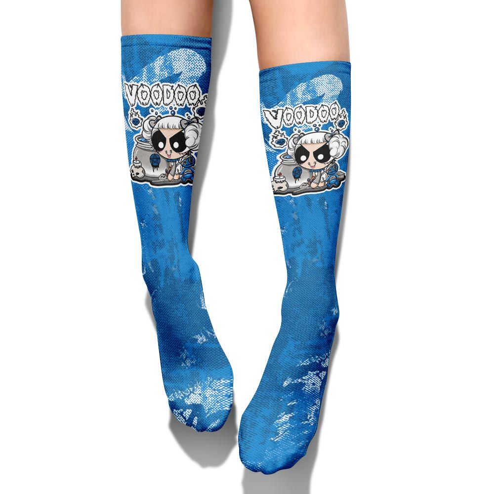 Sock To Match Military Blue 4s - Voodooz