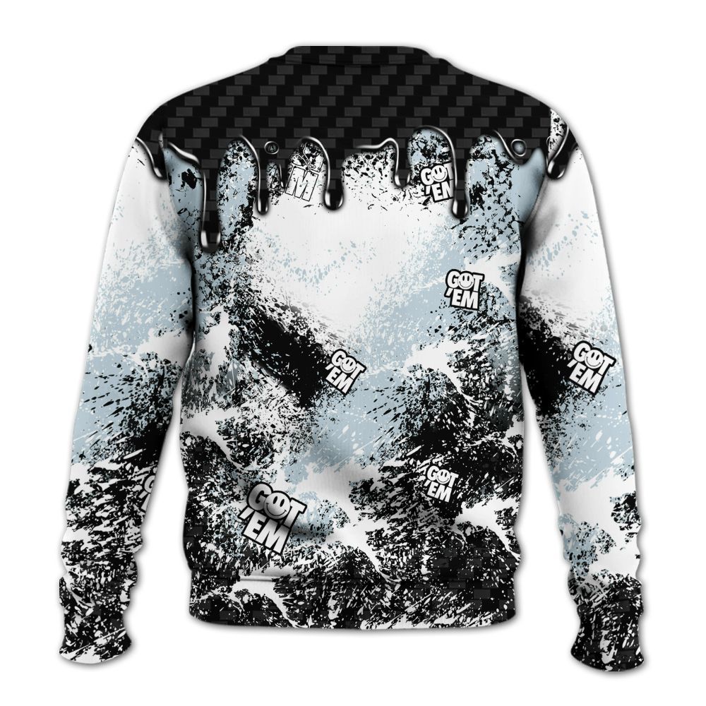 Sweatshirt To Match Kobe 9 Protro Halo - Dripping 23 Drip All Over Print