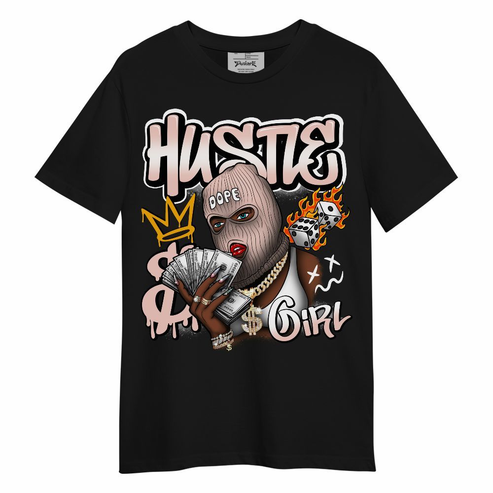 Shirt To Match Low Legend Pink 11s - Money Hustles Girl Streetwear Unisex Shirt