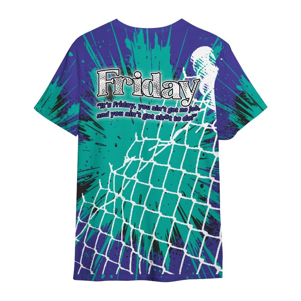 Shirt To Match Retro Grape 5s - Friday Movie All Over Print