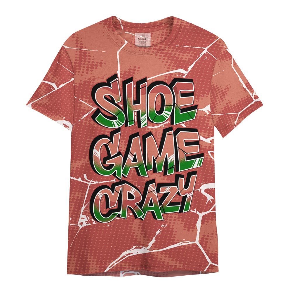 Shirt To Match Dune Red 13s - Shoe Game Crazy White Graphic Crack Shirt Unisex