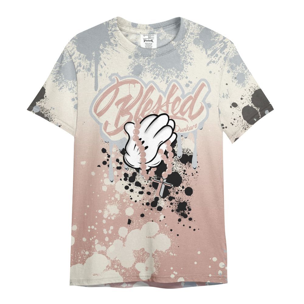 Shirt To Match Air Force Low 1 Arctic Orange - God Blessed Ink Drip All Over Print