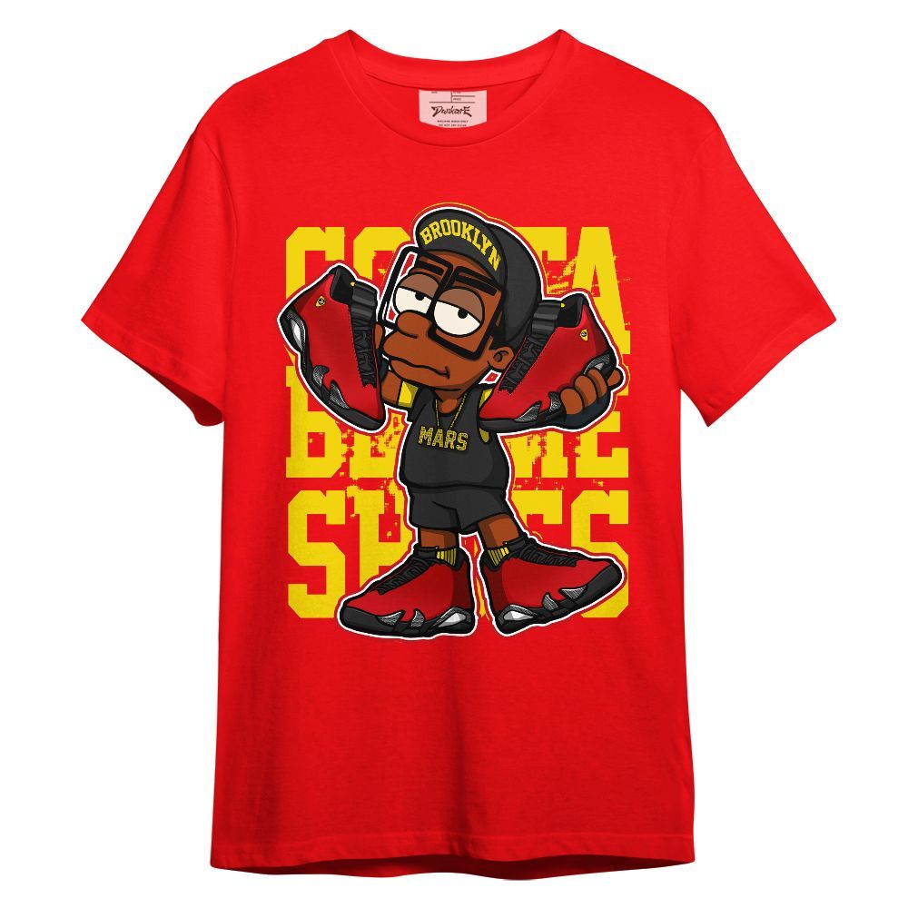 Shirt To Match Ferrari 14s - Gotta Sneakers Graphic