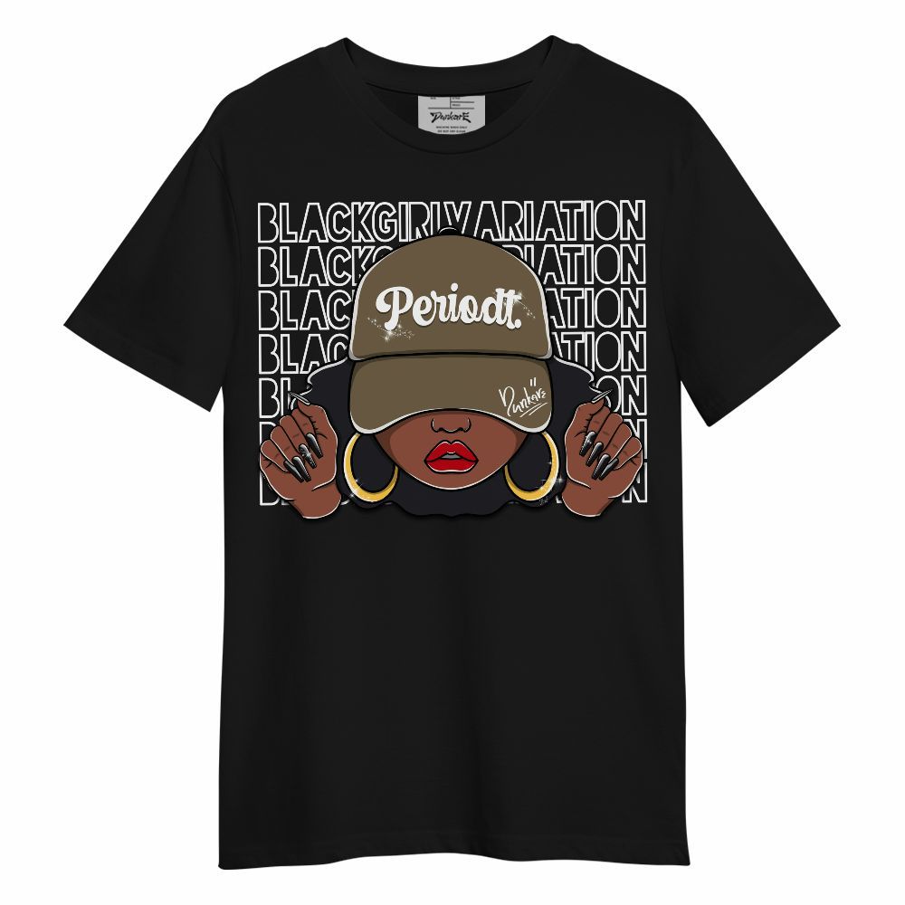Shirt To Match Olive 9s - Black Girl Variation Unisex Shirt