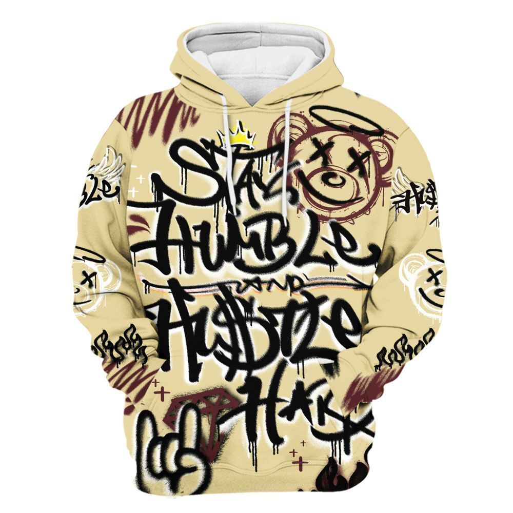 Hoodie To Match Women Phantom 12s - Humble Drip Streetwear Graffity All Over Print