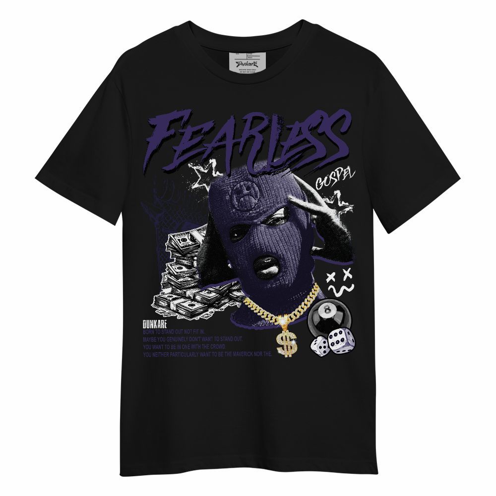Shirt To Match Retro Court Purple 13s - Fearless Gospel Streetwear Money Unisex Shirt