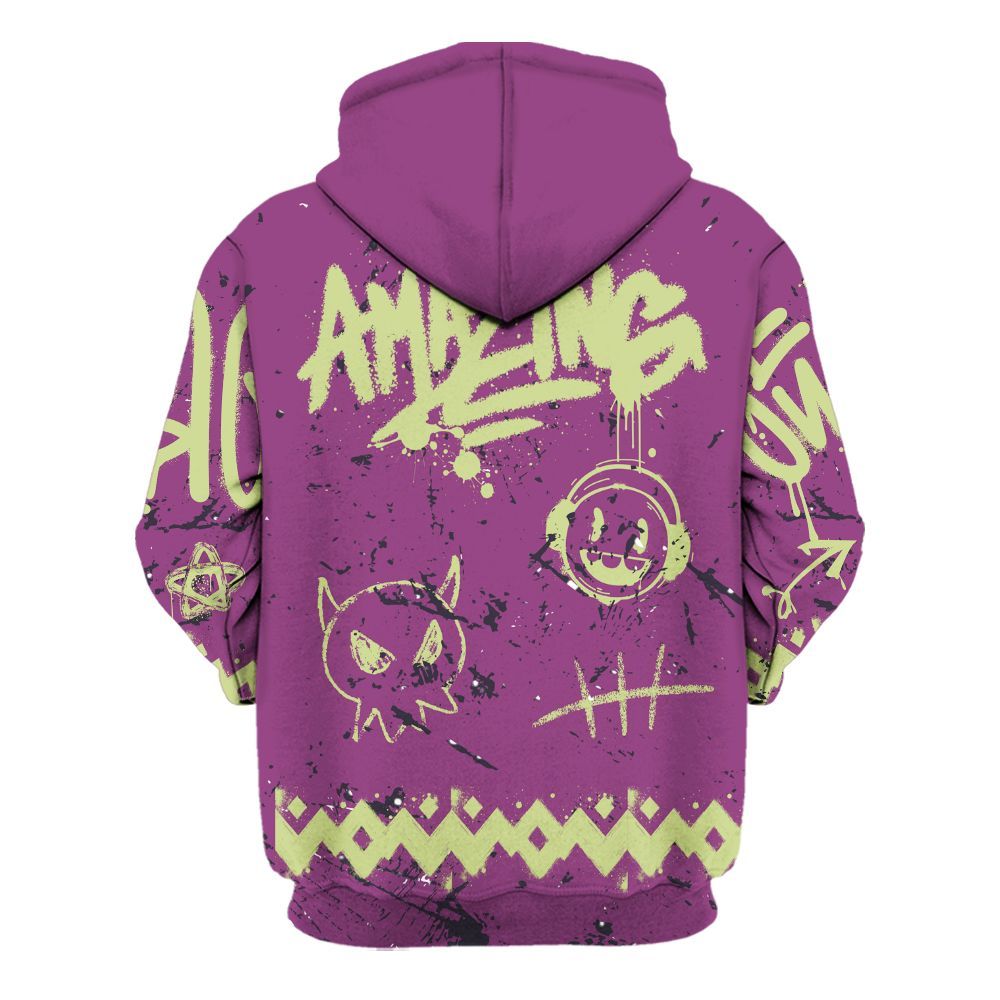Hoodie To Match Ja 2 Staregazer - Friday Sneaker Crayon All Over Print