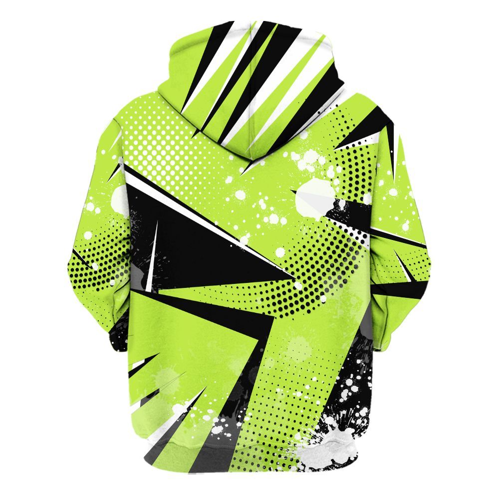 Hoodie To Match Air Force 1 Low Dance Volt - Poly Trust No One Dripping All Over Print