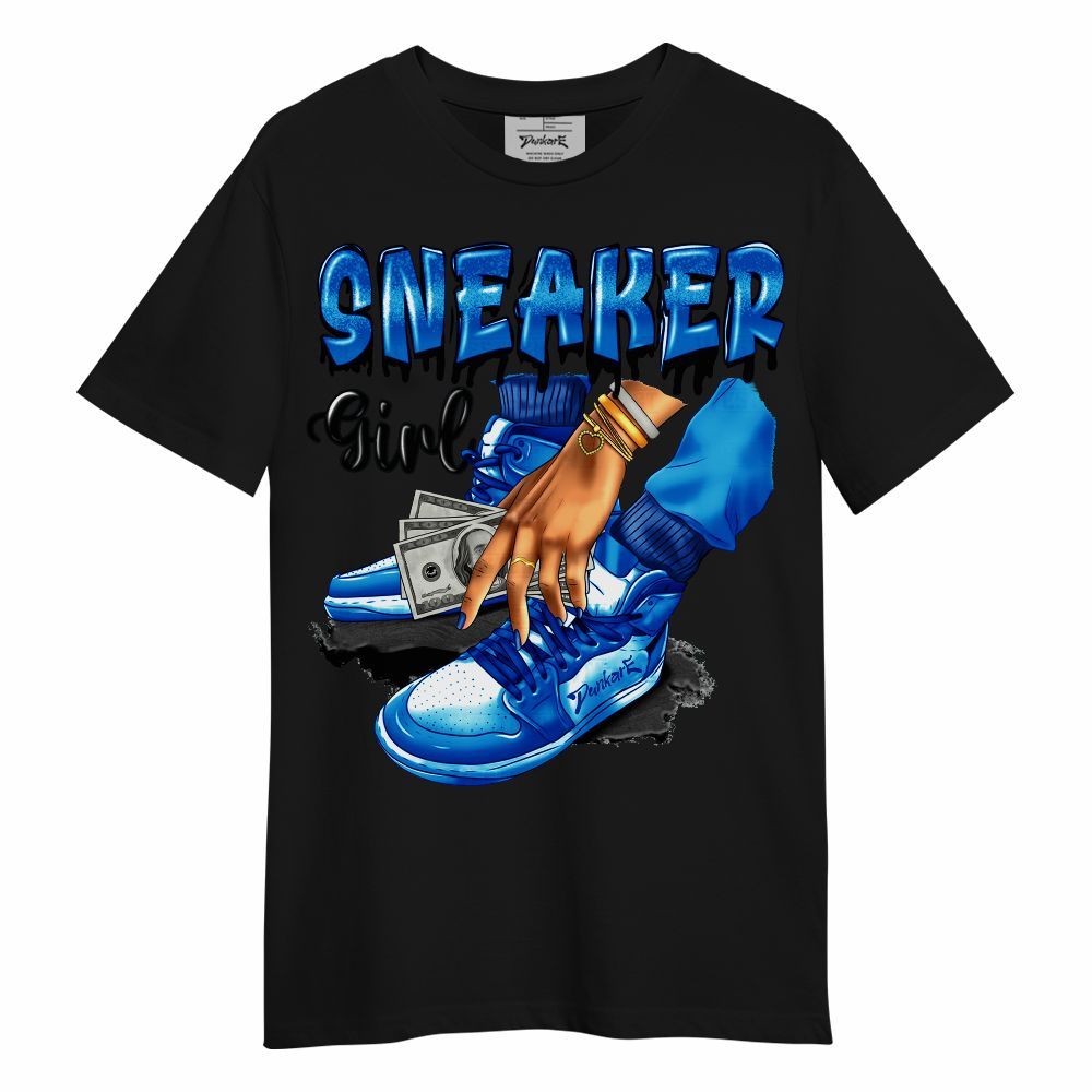 Shirt To Match Blueberry 12s - SNEAKER Girl Money Drip Unisex Shirt