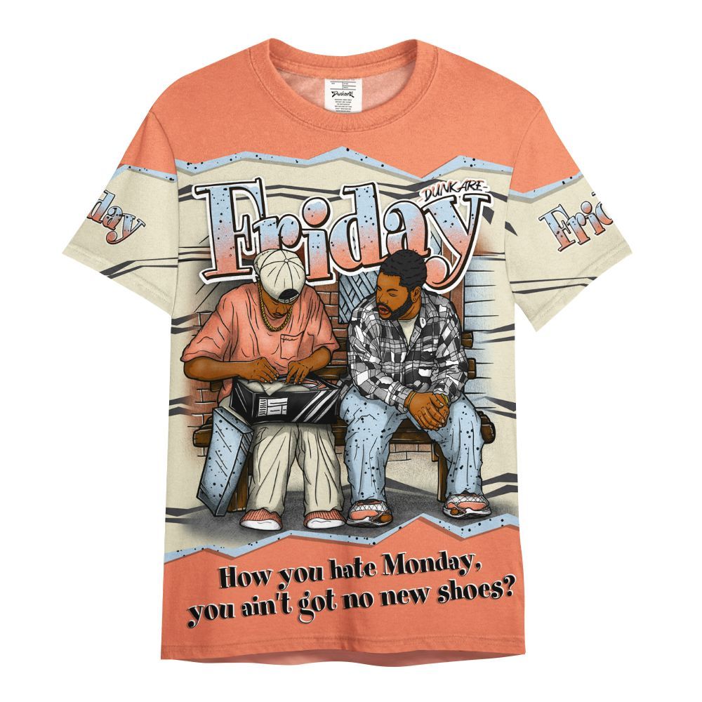 Shirt To Match DJ Khaled Crimson Bliss 5s - Friday Movie 90s TV All Over Print