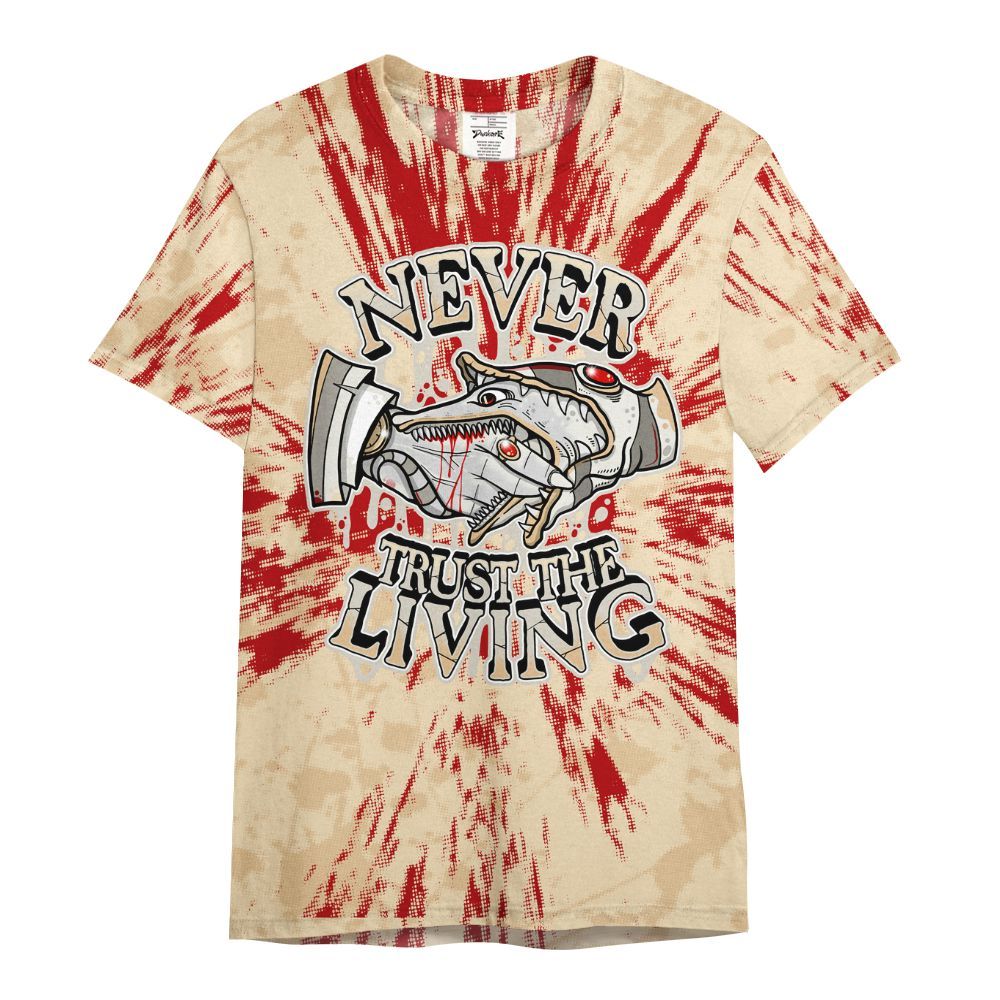 Shirt To Match Dunk Low Strawberry Waffle - Never Trusting Living Graphic Halloween All Over Print