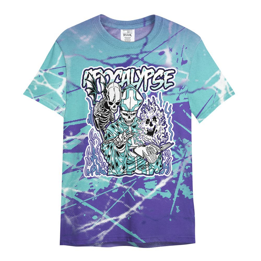 Shirt To Match Low Hornets 1s - Apocalypse Skeleton Profound All Over Print
