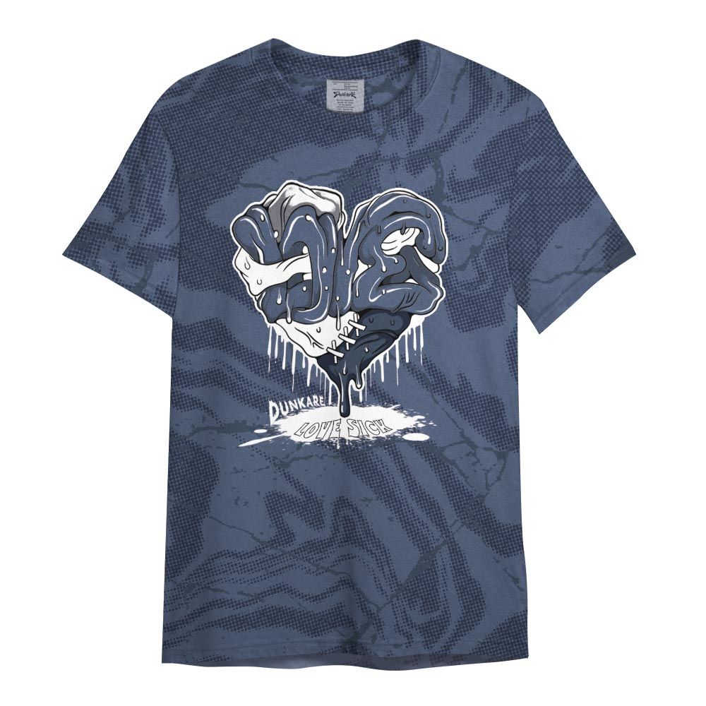 Shirt To Match Low Diffused Blue 11s - Love Sick Crazy Shirt Unisex