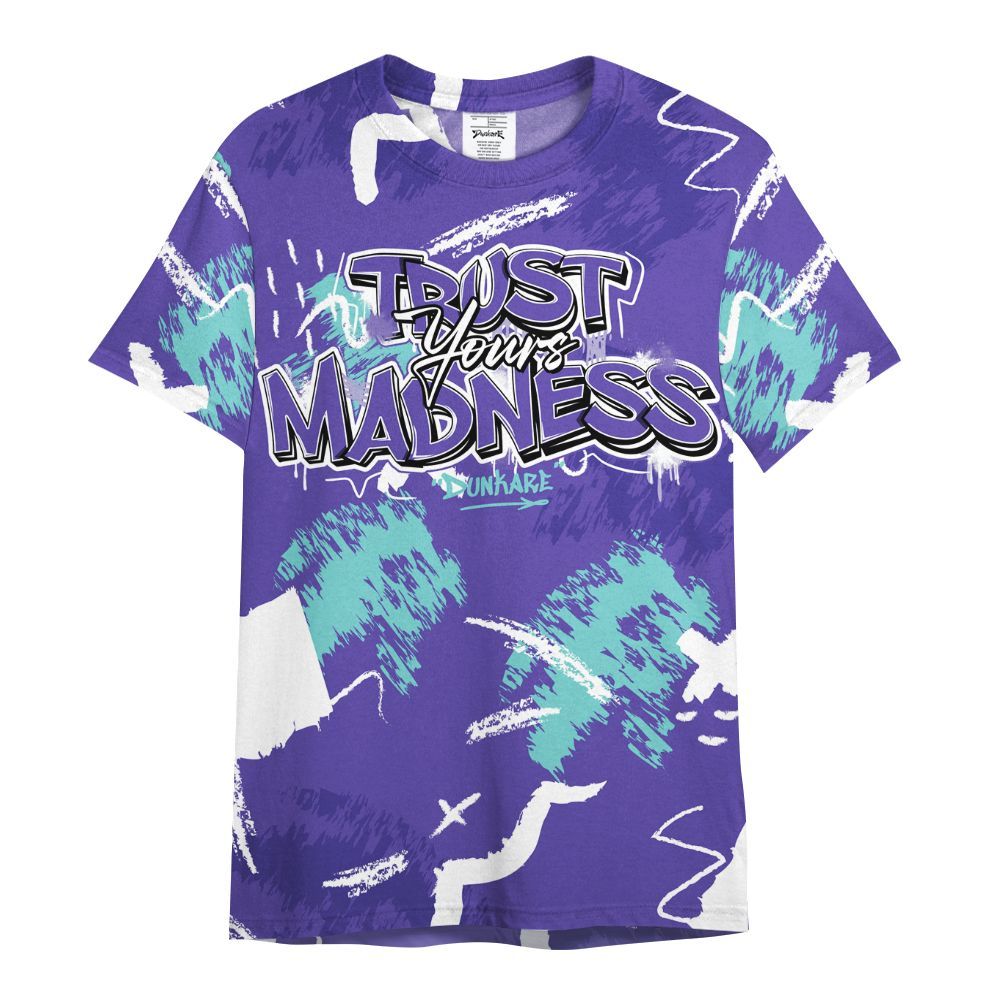Shirt To Match Low Hornets 1s - Trust Your Madness Retro All Over Print