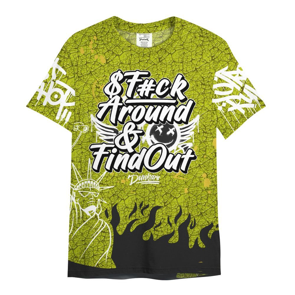 Shirt To Match Dunk Low QS Halloween Skull - Graphic Fck Around Find Out All Over Print