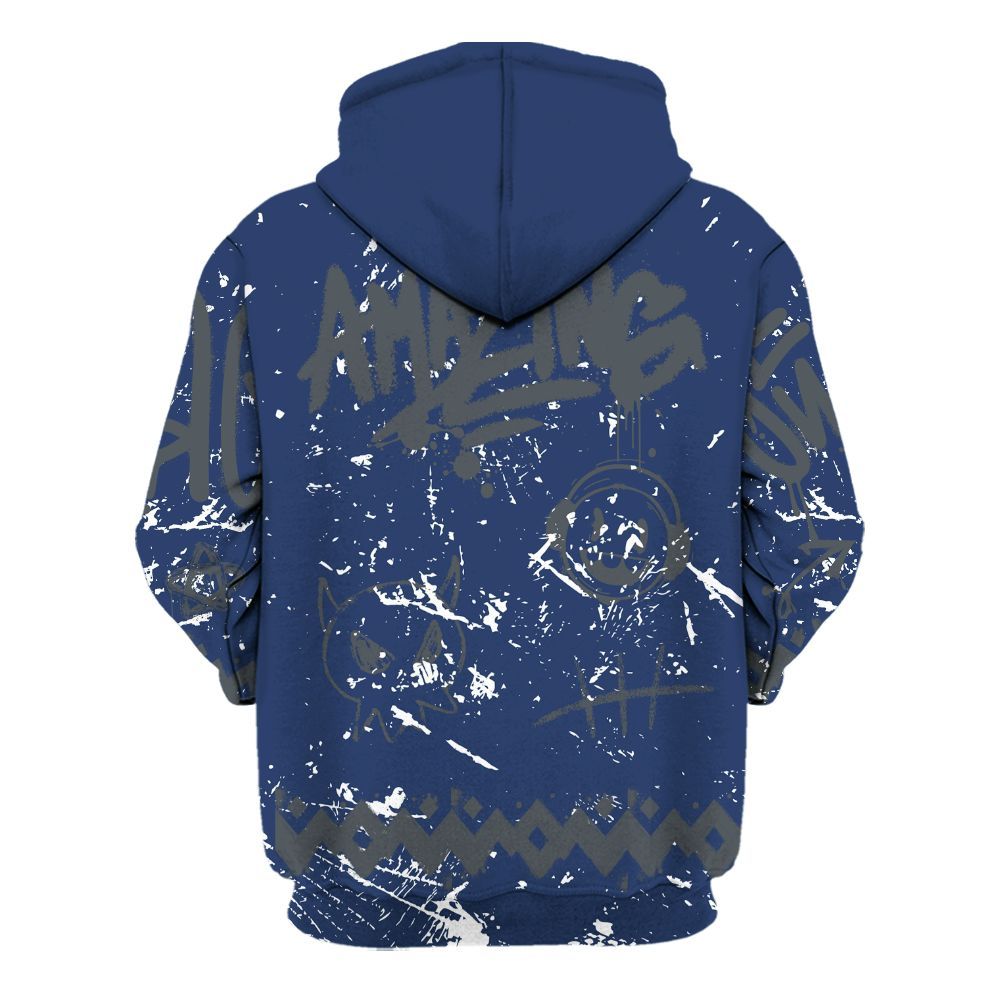 Hoodie To Match Retro Flint 13s - Friday Sneaker Crayon All Over Print