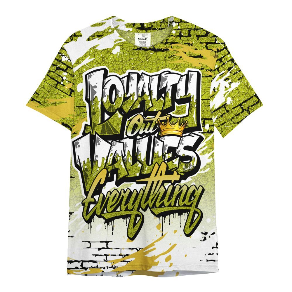 Shirt To Match Dunk Low QS Halloween Skull - Values Of Loyalty Drip All Over Print