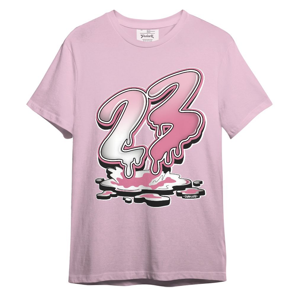Shirt To Match GS Pearl Pink 12s - 23 Drip Sludges Graphic
