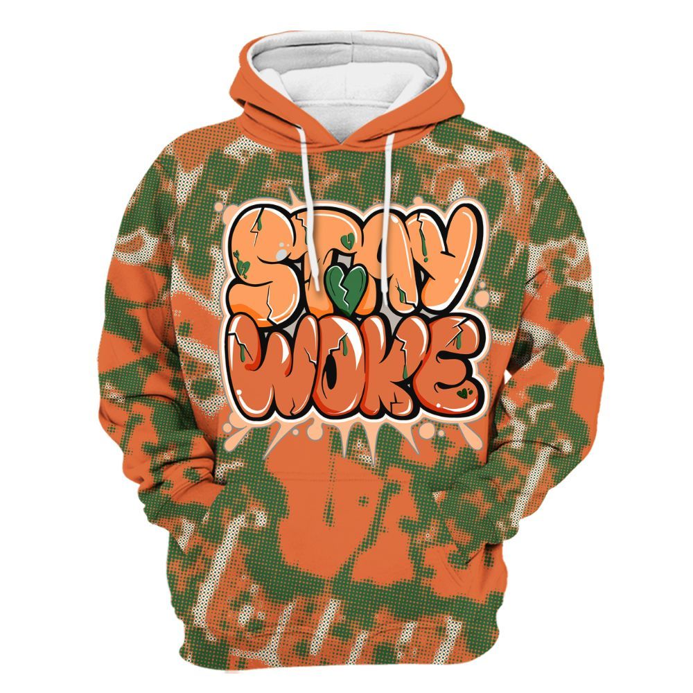 Hoodie To Match Low Miami 5s - Stay And Woken Street All Over Print
