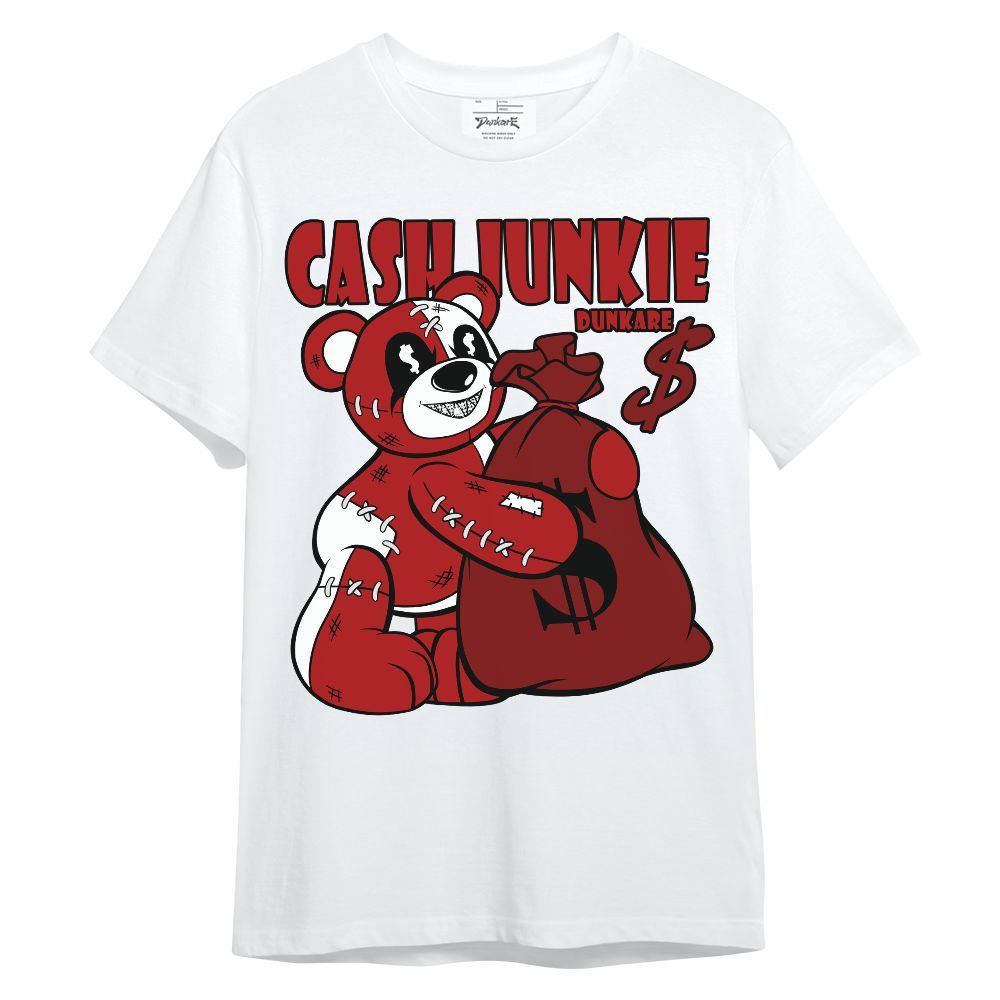 Shirt To Match Red Taxi 12s - Cashs Junkie Bear Unisex Shirt