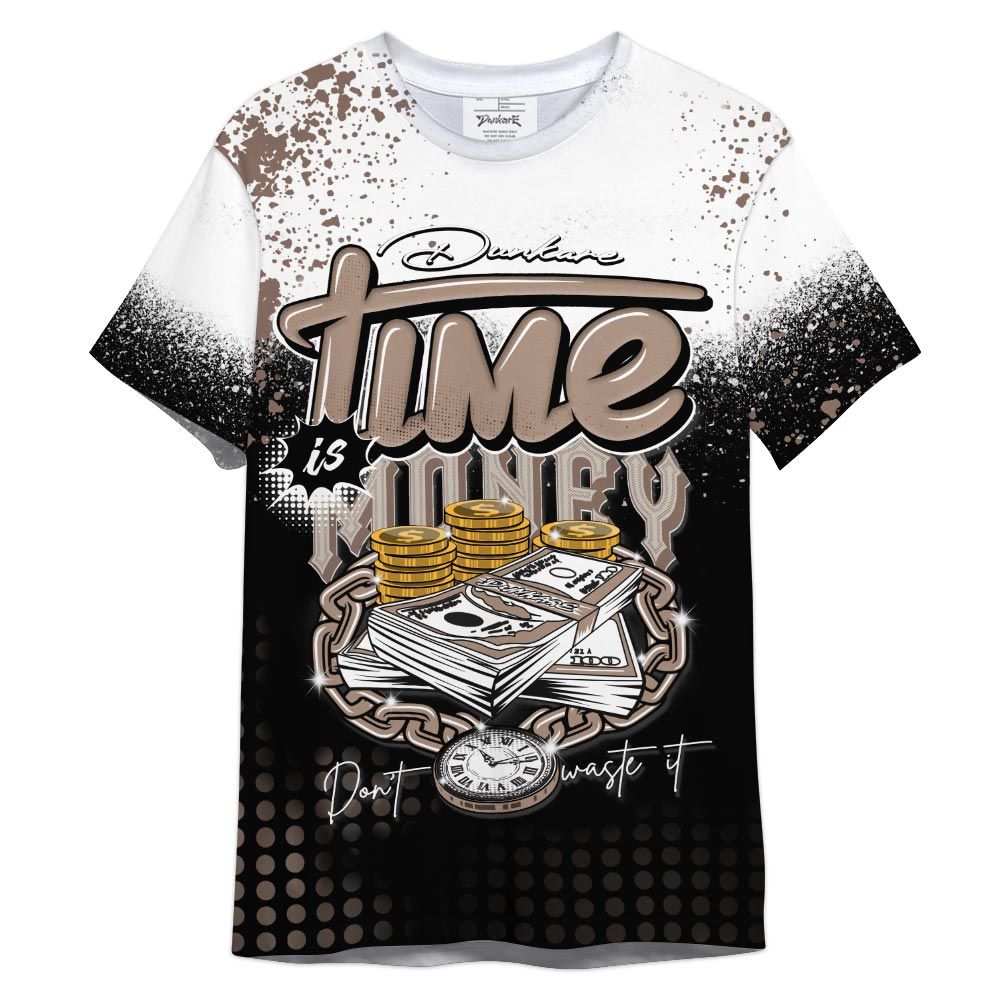 Shirt To Match OG Latte 1s - Halftone Time Is Money Shirt Outfit OG Latte 1s 1405 HDT