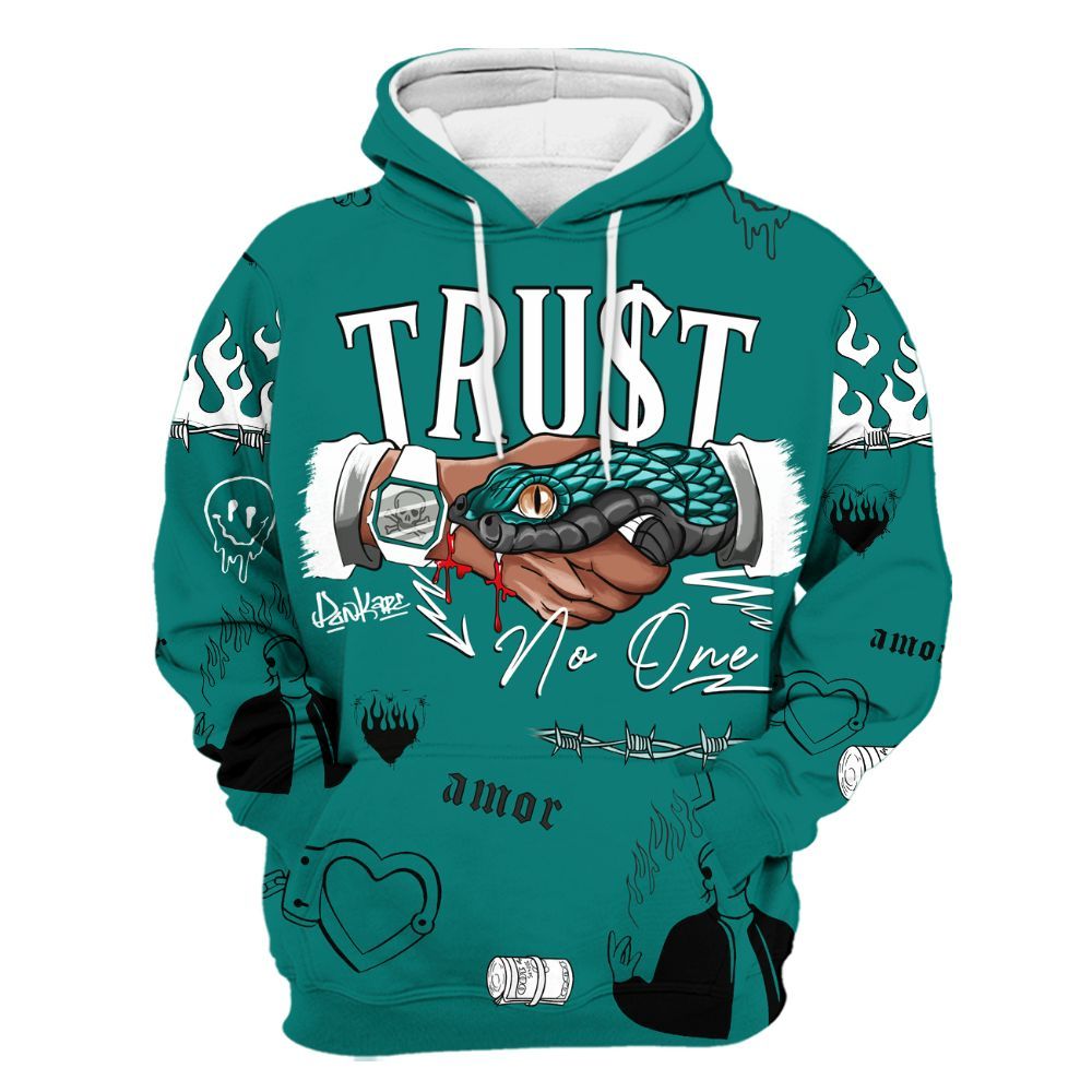 Hoodie To Match Griffey Max 1 Freshwater - Snake Trust No One All Over Print