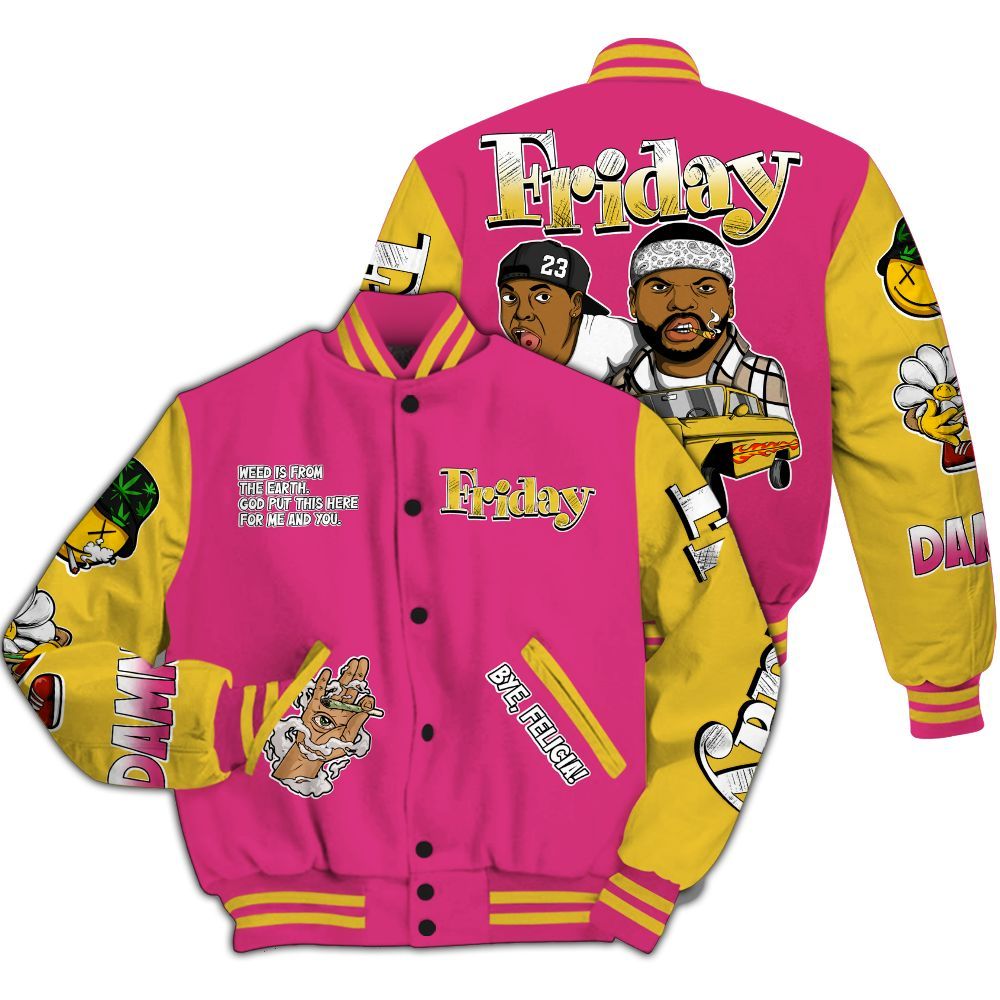 Varsity Jacket To Match Comic 4s - Friday Sneaker Stress Style All Over Print