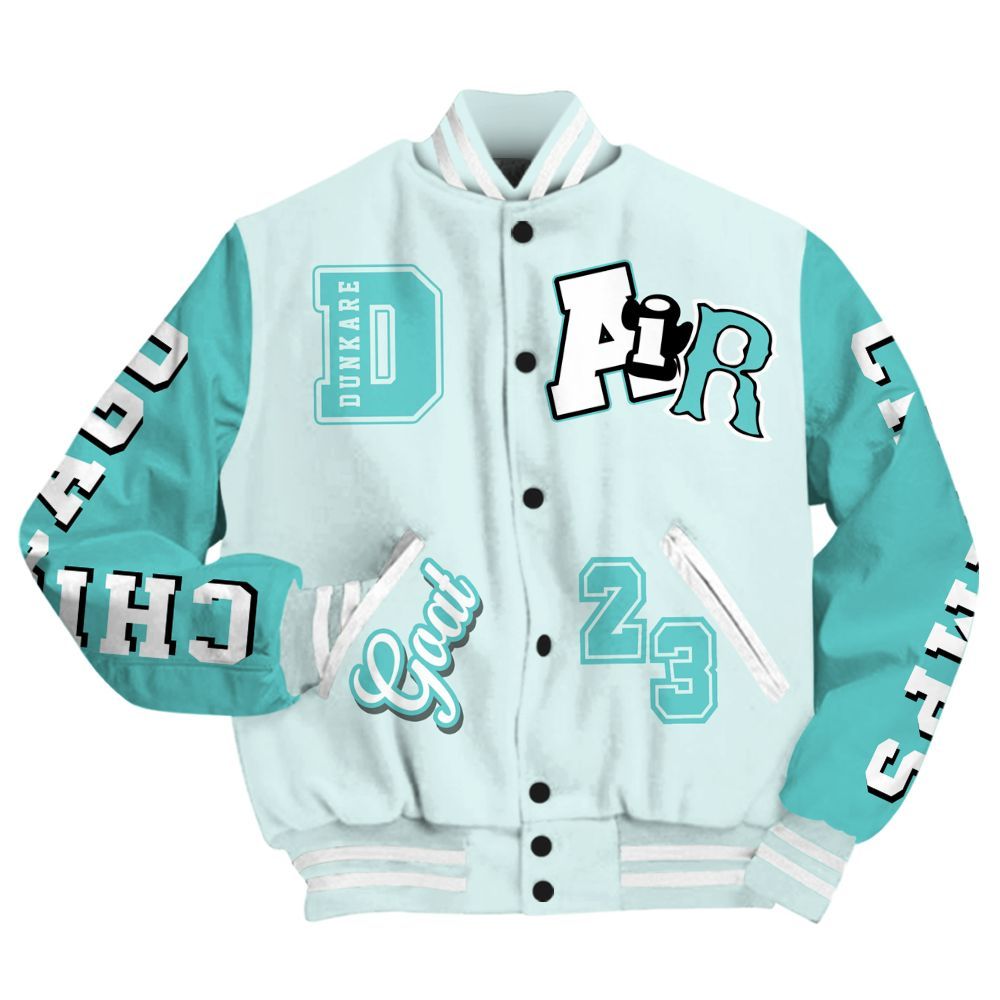 Varsity Jacket To Match KD 4 Easter Mint Candy - AIR Number 23 All Over Print