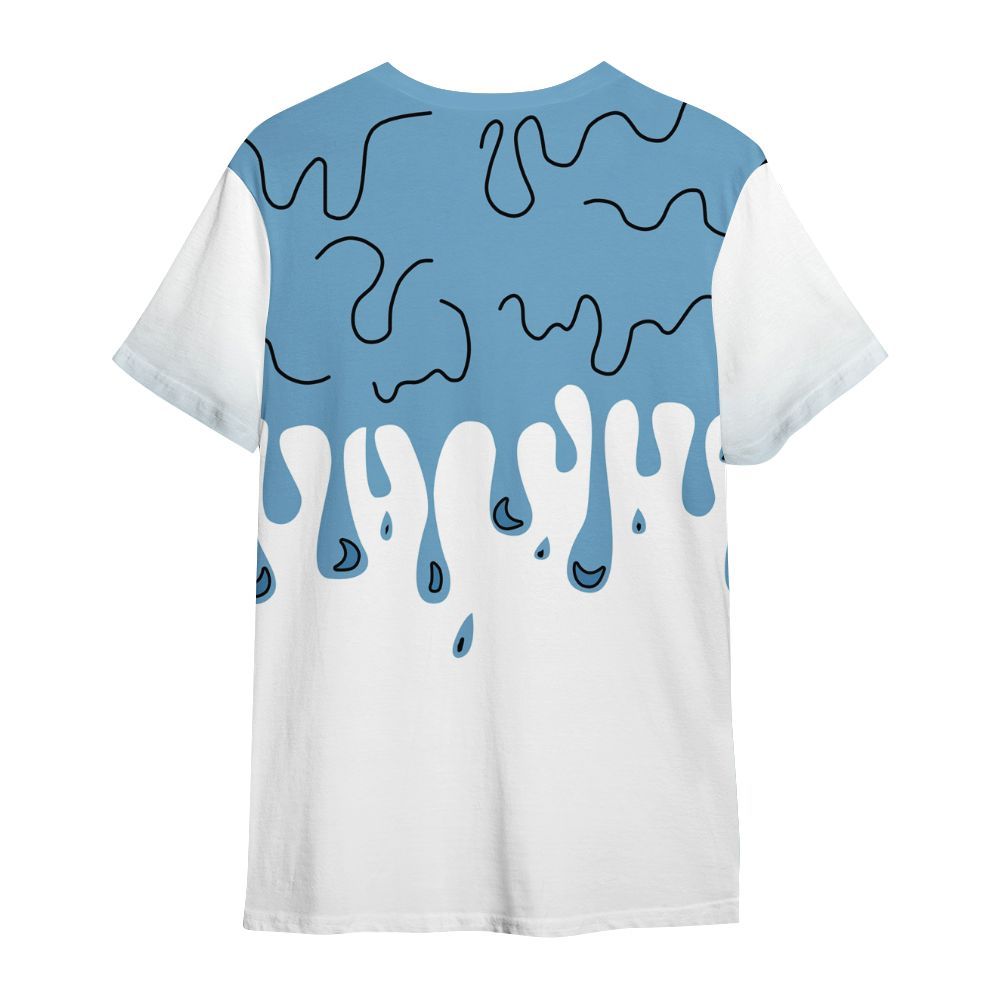 Shirt To Match High OG UNC Reimagined 1s - Snake Trust No One Drip All Over Print